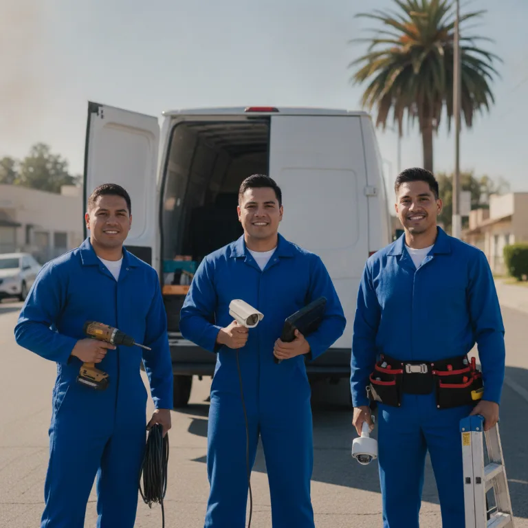 Instalação Videovigilância equipe em Cameta
